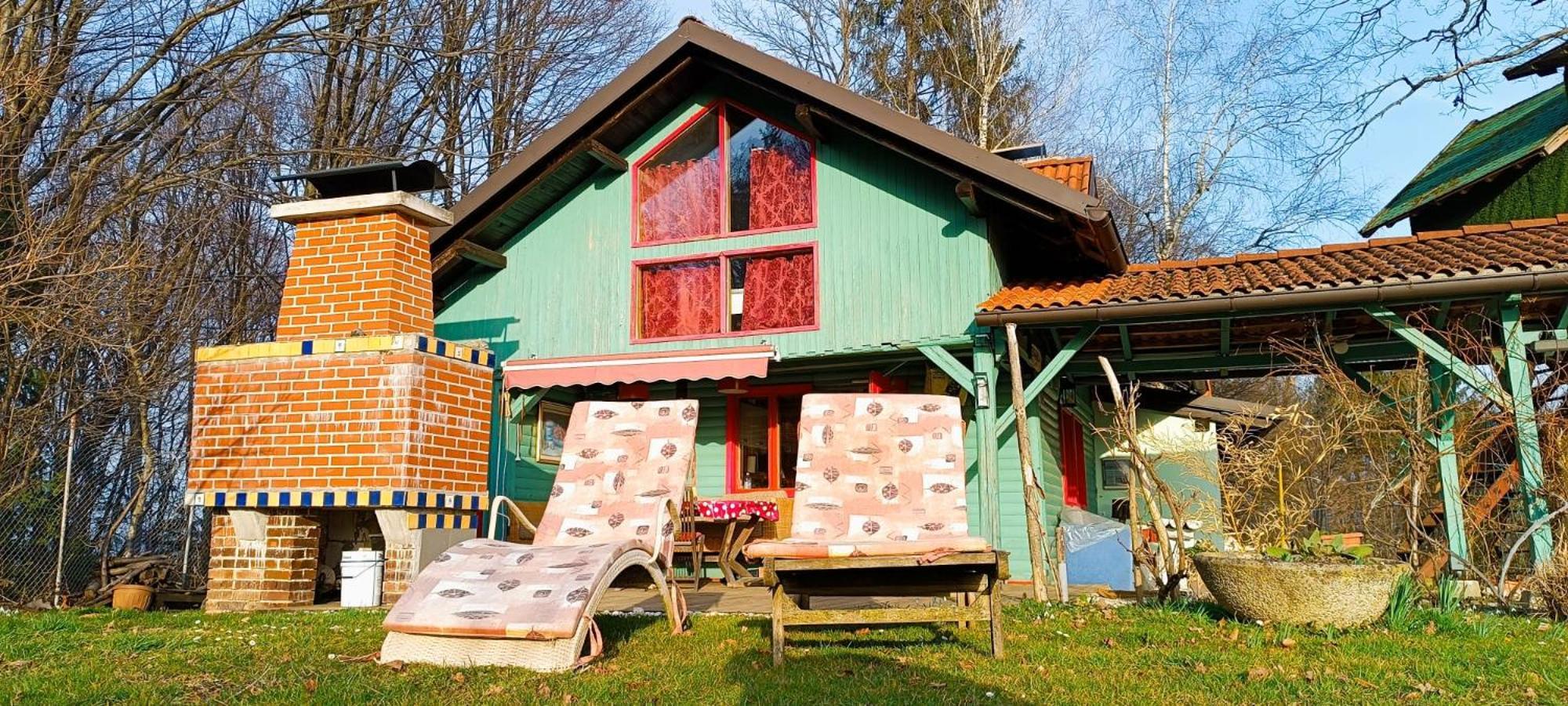 Fairytale Wooden house by Ljubljana - dog friendly Villa Grosuplje Eksteriør bilde