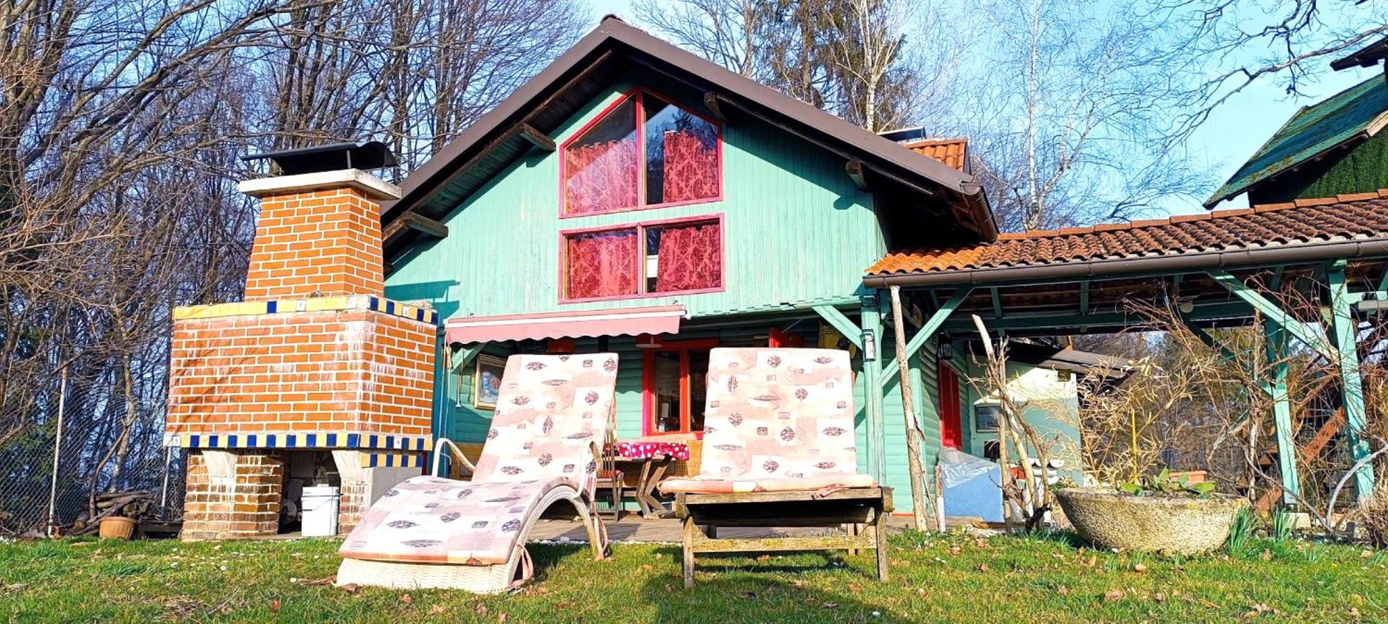 Fairytale Wooden house by Ljubljana - dog friendly Villa Grosuplje Eksteriør bilde
